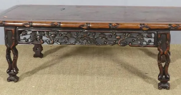 Bàn gỗ hồng mộc dài 103cm