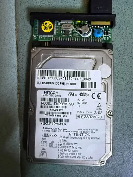 Ổ cứng Hitachi DK23BA-20 20GB 2.5 inch kèm mạch USB